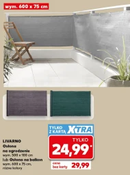 Osłona na balkon Livarno