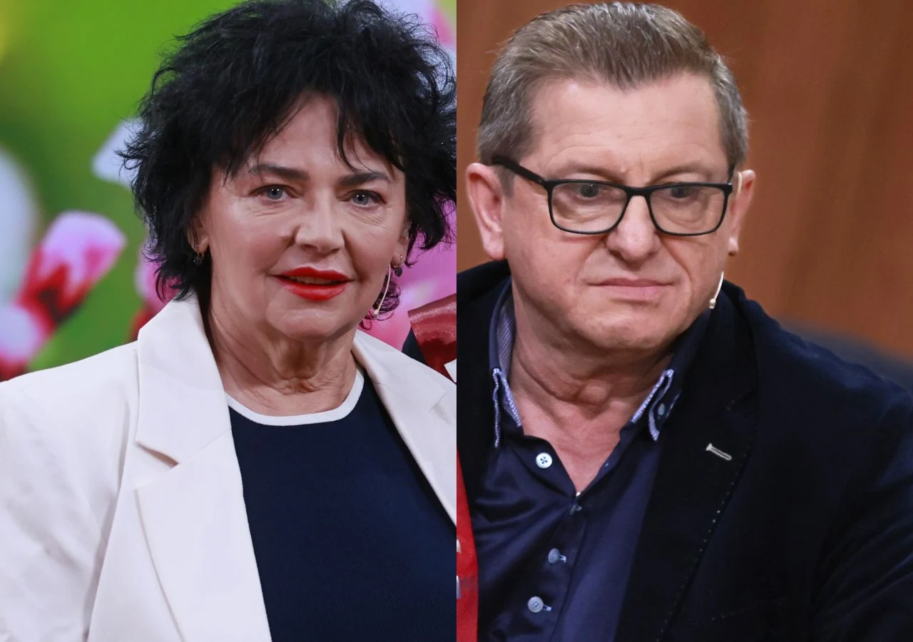 Emilia z Ozorkowa i Henryk z Gliwic z "Sanatorium miłości" Emilia Gajos oraz Henryk Rzepczyński, uczestnicy 8. sezonu "Sanatorium miłości". On patrzy ze smutkiem w bok