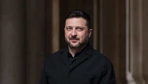 Prezydent Ukrainy Wołodymyr Zełenski