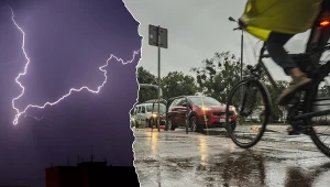 Burze i ulewy wrócą w środę. Szczególnie mocno deszcz popada na południu Polski - prognozuje IMGW