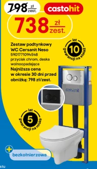 Zestaw podtynkowy Cersanit