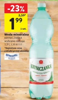 Мінеральна вода Kryniczanka
