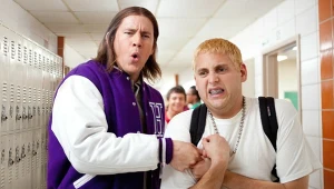 Channing Tatum i Jonah Hill w filmie "21 Jump Street"