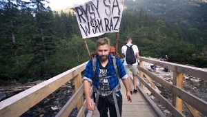 Kadr z filmu "Arek. Mama. Panorama"