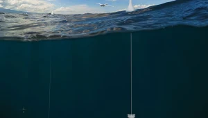 Firma Ultra Maritime pomyślnie zakończyła pierwszy test rozmieszczenia w wodzie nowej generacji boi sonarowej MSARS.