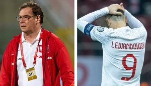 Selekcjoner Jan Urban i kapitan kadry Robert Lewandowski 