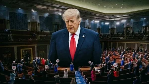Donald Trump traci poparcie Kongresu, części republikanów również | grafika: Magdalena Piasecka