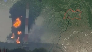 Rosja spowita dymem, atak w dniu święta. Nawet 1200 kilometrów od granicy