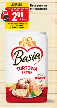 Mąka tortowa Basia