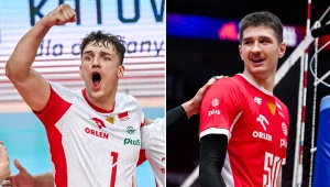 Aleks Nasewicz (z lewej) i Bartosz Gomułka walczą o miejsce w reprezentacyjnym ataku