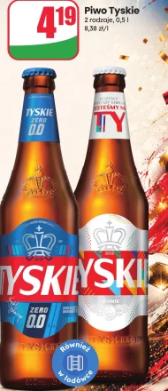 Piwo bezalkoholowe Tyskie