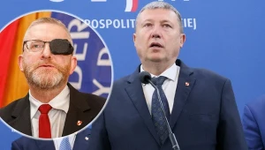 Świętował w rosyjskiej ambasadzie. Wizyta "rekomendowana przez Brauna"
