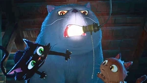 Kadr z animacji "Gatto"