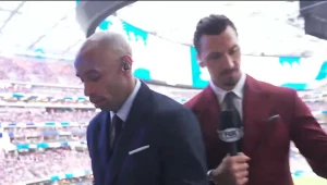 Sceny na mundialu. Ibrahimović miał dość. Wyrzucił go ze studia