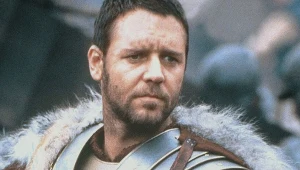 Russell Crowe w scenie z "Gladiatora"