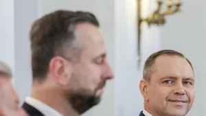 Żona ministra "chrzestną" F-35. Doradca Nawrockiego nie czekał. Jedno słowo