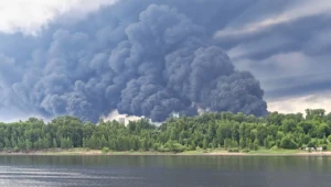 Seria ukraińskich ataków wewnątrz Rosji. Płoną zakłady przemysłowe