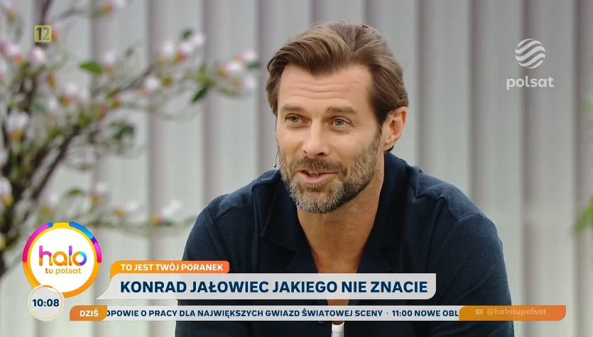 Nie tylko aktor. Konrad Jałowiec maluje, podróżuje i trenuje od lat