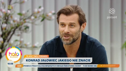 Nie tylko aktor. Konrad Jałowiec maluje, podróżuje i trenuje od lat