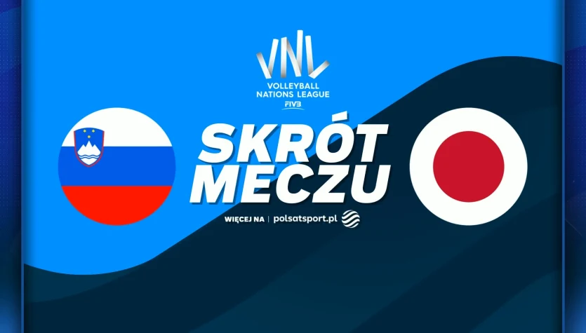 Liga Narodów. Słowenia - Japonia. Skrót meczu. WIDEO