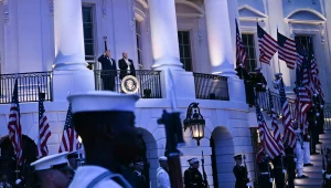 Donald Trump na gali UFC. Wydarzenie przyćmiło porozumienie w Iranie