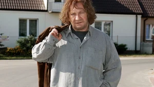 Paweł Królikowski na planie "Rancza"