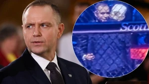Tak Nawrocki zareagował na widok Trumpa na gali w USA. Jest wideo