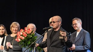 Wojciech Urbański z nagrodą Grand Prix Komeda, fot. Andrzej Staszok