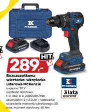 Akumulatorowa wiertarko-wkrętarka McKenzie