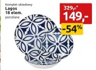 Komplet naczyń obiadowych