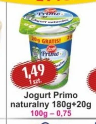 Jogurt naturalny Primo