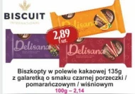 Biszkopty z galaretką Delisana