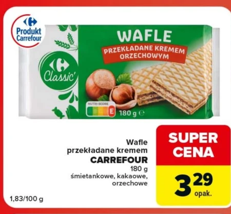 Вафлі Carrefour