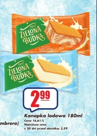 Сендвіч з морозивом Zielona Budka