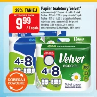 Papier toaletowy Velvet