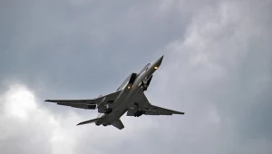 Rosyjski bombowiec rozbił się na Syberii. Są nagrania