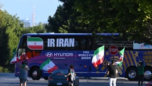 Autokar reprezentacji Iranu w USA