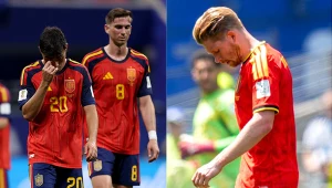 Pedri, Fabian Ruiz i Kevin de Bruyne - ich zespoły zawiodły