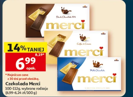 Шоколад Merci