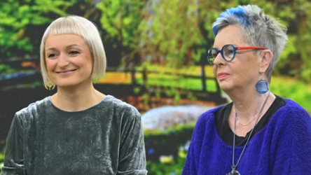 Olga Lany i Magdalena Jakubiec-Cichańska w "halo tu polsat"