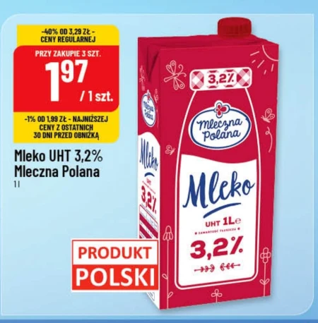 Молоко Mleczna Polana