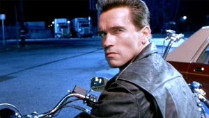 Arnold Schwarzenegger w "Terminatorze 2"
