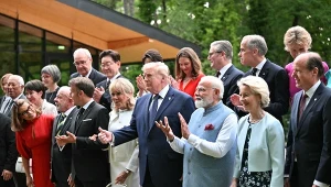 G7 w Évian, wspólny front wobec Rosji i niepewna przyszłość Ukrainy