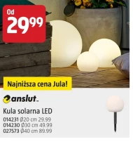 Lampa solarna Anslut
