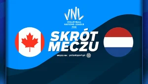 Siatkarki Kanady pokonują Holandię. Pewny triumf w Lidze Narodów [WIDEO]