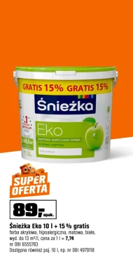 Farba akrylowa Śnieżka