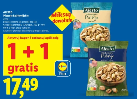 Смажені фісташки Alesto