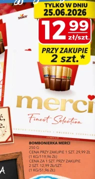 Bombonierka Merci