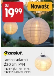 Lampa solarna Anslut