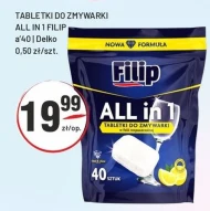 Tabletki do zmywarki Filip